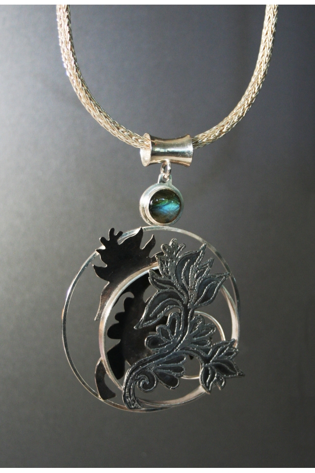 From the jewelry series My Backyard