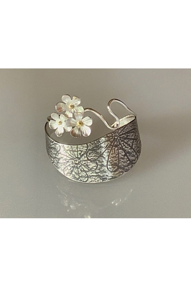 silver cuff bracelet